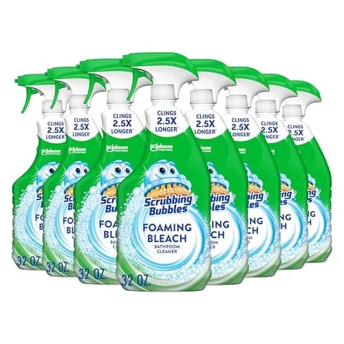 Scrubbing Bubbles Foaming Bleach Bathroom Cleaner 946ml (32oz) Pack of 8 | Erases Mold & Mildew thumbnail 1