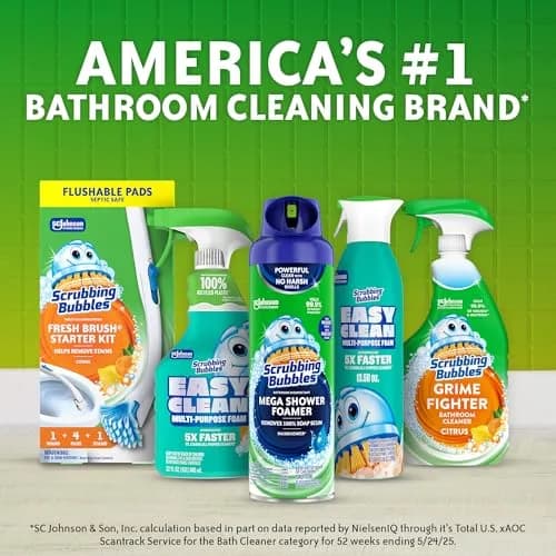 Scrubbing Bubbles Foaming Bleach Bathroom Cleaner 946ml (32oz) | Erases Mold & Mildew thumbnail 7