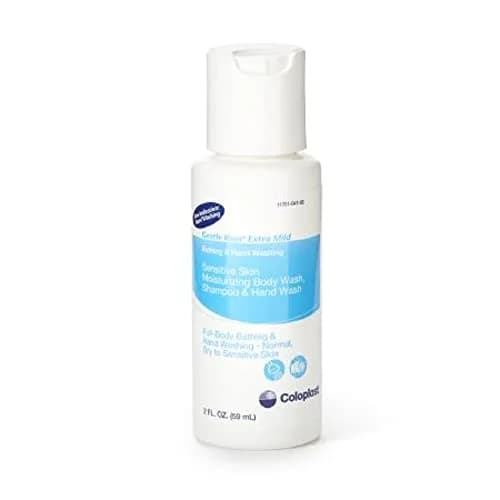 Coloplast Gentle Rain Body Wash, Shampoo, & Hand Wash 60ml (2 Fl Oz) | Extra Mild for Sensitive Skin thumbnail 1