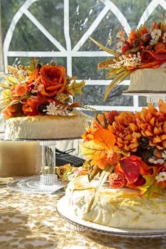 platinumcakeware 3 Tier Acrylic Wedding Cake Stand | Interchangeable Plates & Theme Decor (≤120c) thumbnail 2