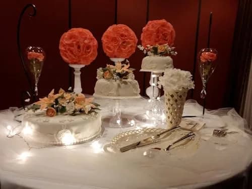 platinumcakeware 3 Tier Acrylic Wedding Cake Stand | Interchangeable Plates & Theme Decor (≤120c) thumbnail 3
