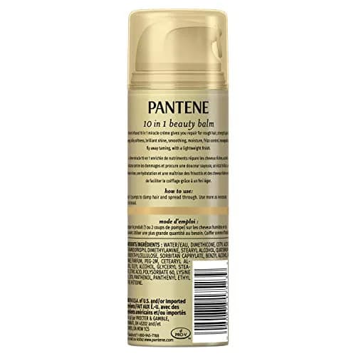Pantene Pro-V Ultimate 10 Beauty Balm Crème for Hair 5.1 Fl Oz | Nourishing Leave-In Treatment for Frizzy Hair thumbnail 2