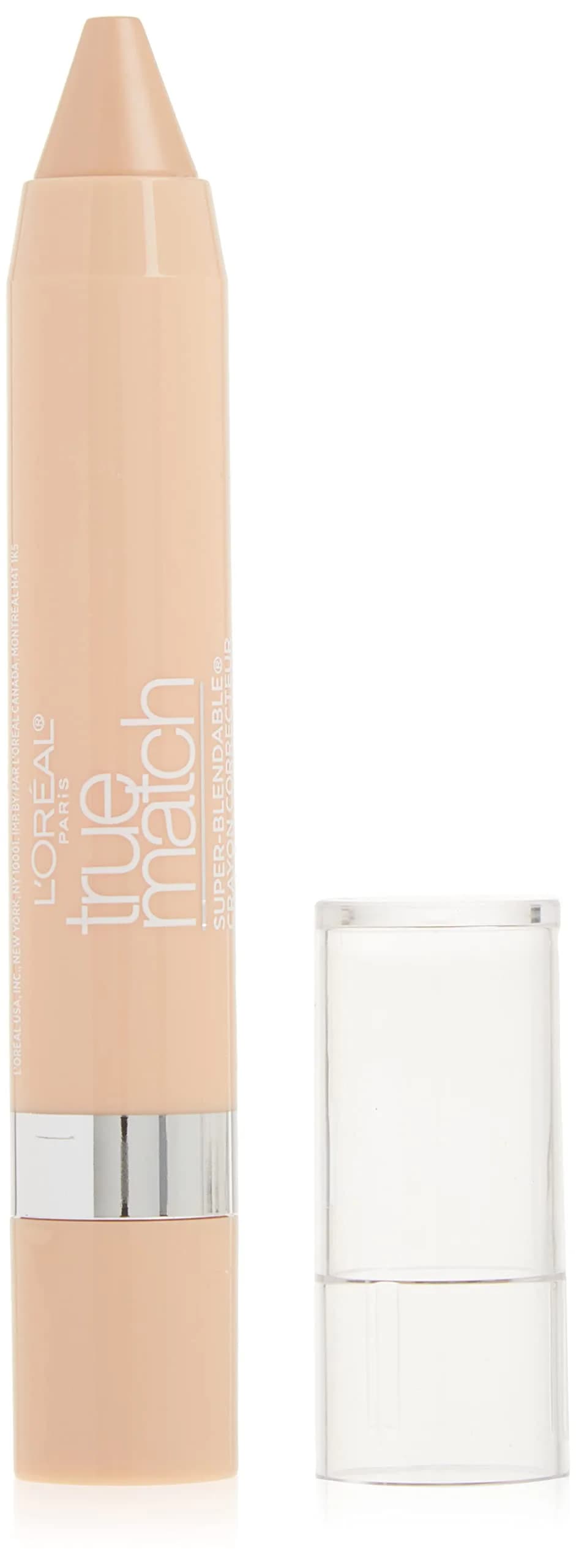 L'Oreal Paris True Match Super Blendable Crayon Concealer Fair/Light Neutral 0.1 oz (2.83 g) | Customizable Coverage for Blemishes - main product image
