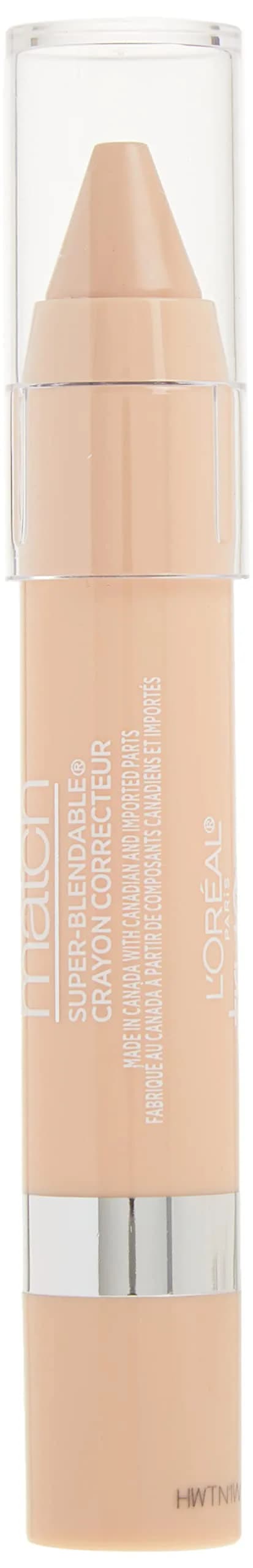 L'Oreal Paris True Match Super Blendable Crayon Concealer Fair/Light Neutral 0.1 oz (2.83 g) | Customizable Coverage for Blemishes - view 3