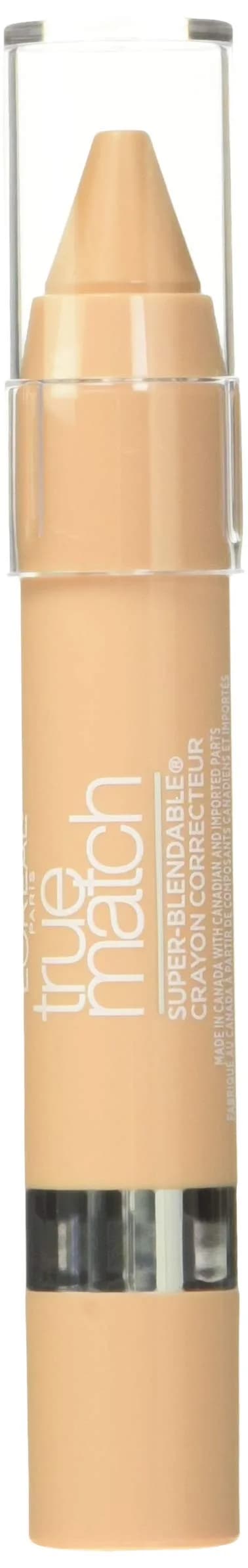 L'Oreal Paris True Match Super Blendable Crayon Concealer Light/Medium Warm W4-5 for Blemishes - view 3