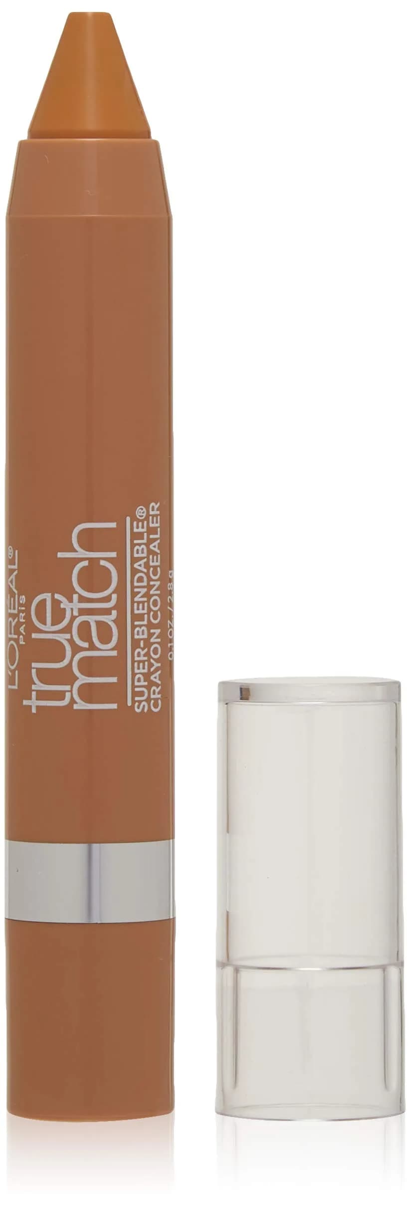 L'Oreal Paris True Match Super Blendable Crayon Concealer Medium/Deep Warm 0.1 oz (2.8g) | Buildable Coverage for Blemishes - main product image