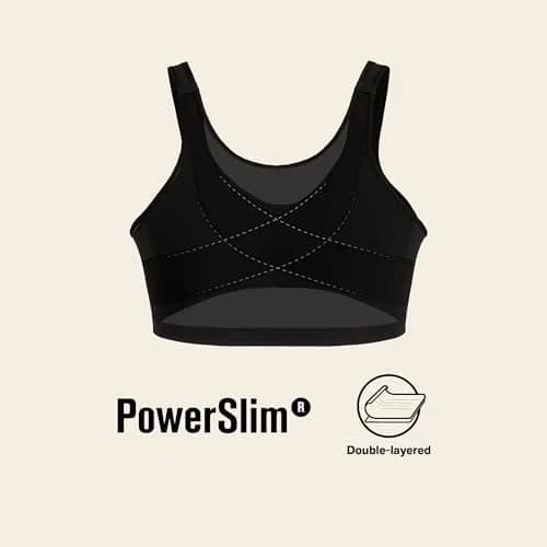 Leonisa Women's Posture Corrector Wireless Back Support Bra, 36C | Supportive & Comfortable thumbnail 9