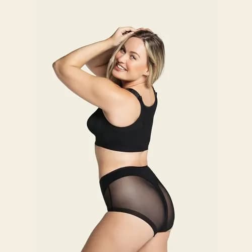 Leonisa Women's Posture Corrector Wireless Back Support Bra, 36C | Supportive & Comfortable thumbnail 10