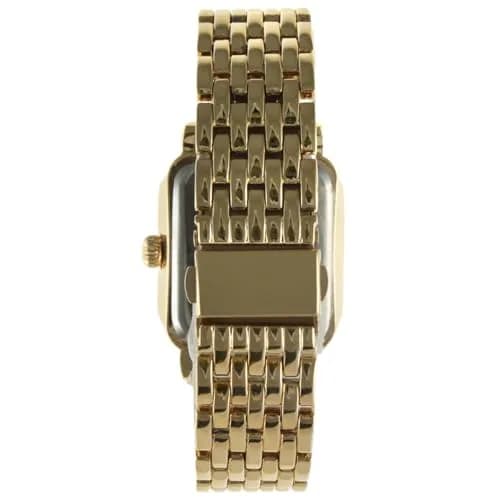 Peugeot Women's Rectangle Crystal Bezel Roman Numeral Bracelet Watch | Elegant Mother-of-Pearl Dial (30mm) for Women thumbnail 4