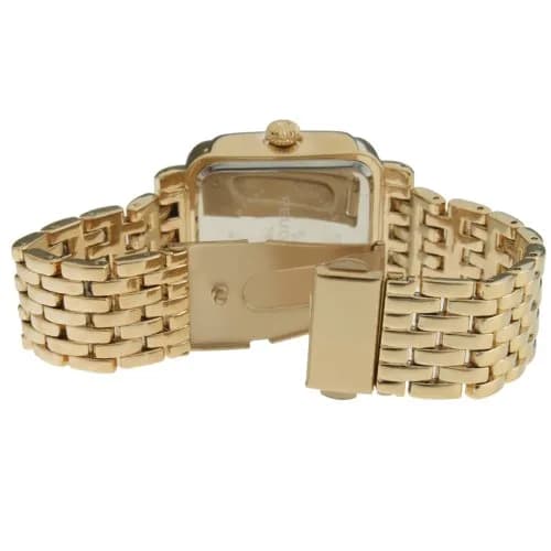 Peugeot Women's Rectangle Crystal Bezel Roman Numeral Bracelet Watch | Elegant Mother-of-Pearl Dial (30mm) for Women thumbnail 3