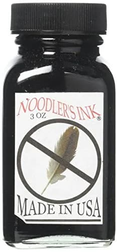 Noodler's X-Feather Black Bottled Ink 88.7ml (3 oz) | Archival & Smudge-Proof thumbnail 1