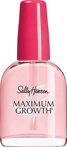 Sally Hansen Maximum Growth Nail Strengthener 13.3ml (0.45 Fl Oz) | Reinforces Thin Nails — Maximum Growth Nail Strengthener