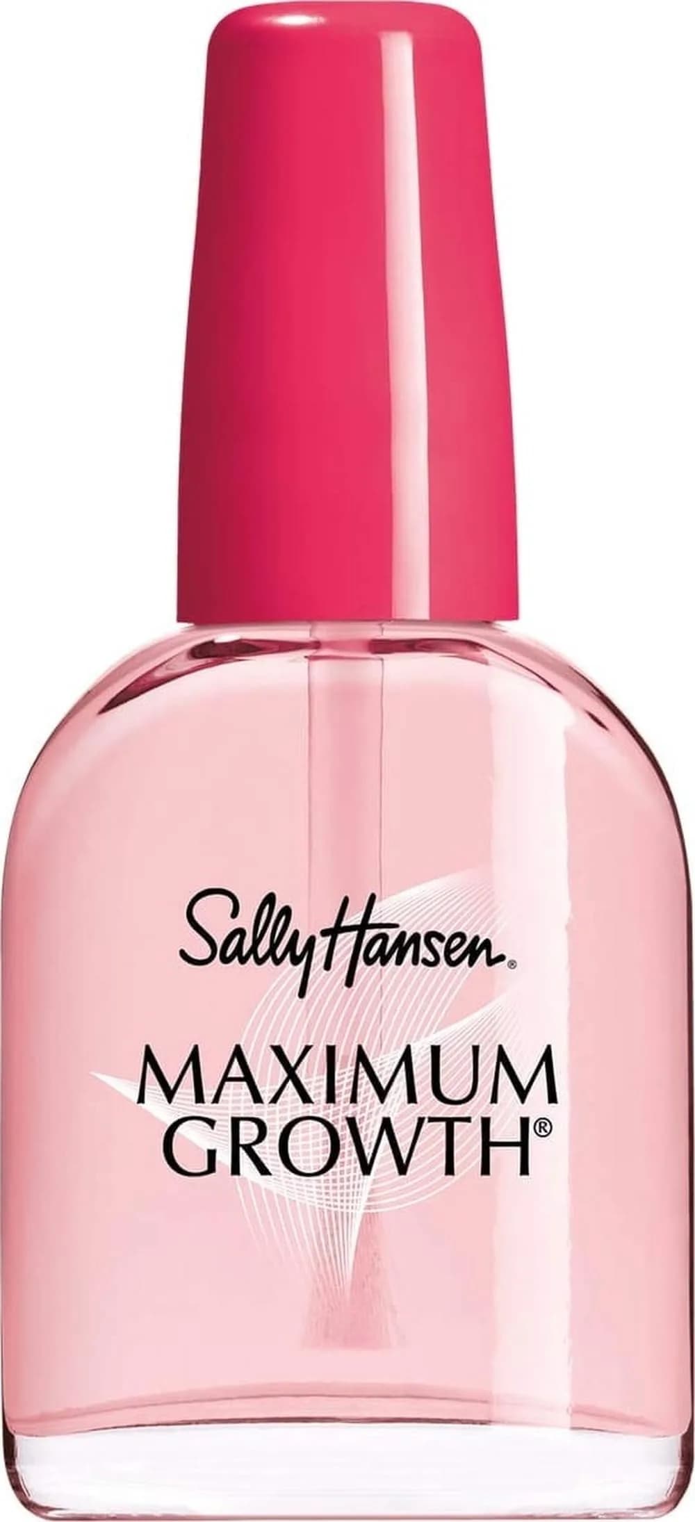 Sally Hansen Maximum Growth Nail Strengthener 13.3ml (0.45 Fl Oz) | Reinforces Thin Nails