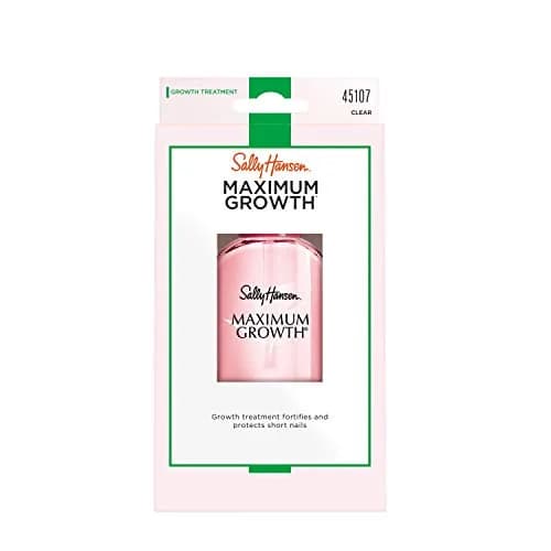 Sally Hansen Maximum Growth Nail Strengthener 13.3ml (0.45 Fl Oz) | Reinforces Thin Nails thumbnail 2