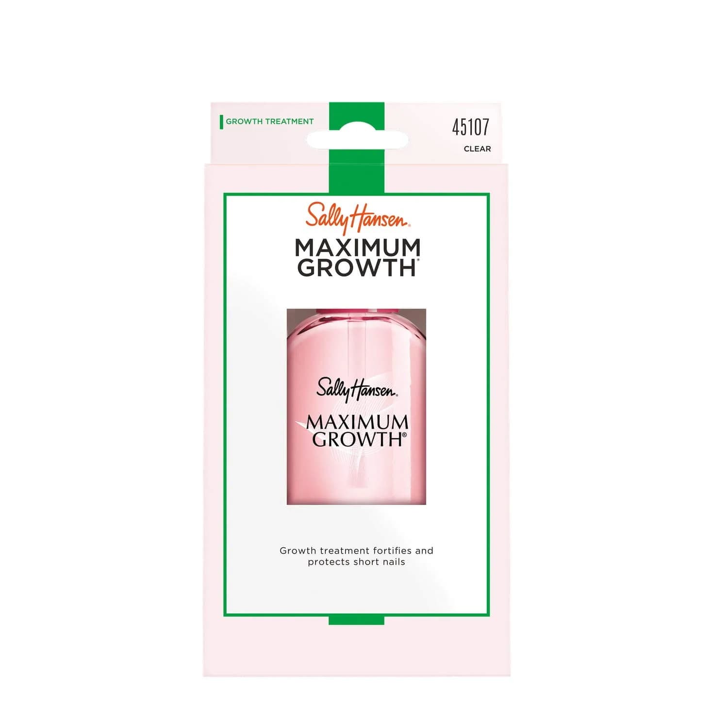 Sally Hansen Maximum Growth Nail Strengthener 13.3ml (0.45 Fl Oz) | Reinforces Thin Nails - view 2