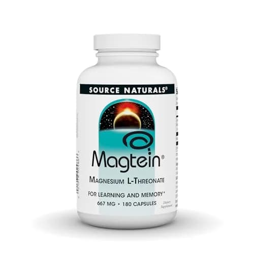 Source Naturals Magtein Magnesium L-Threonate 667mg | Supports Brain & Memory (70-120 chars) thumbnail 1