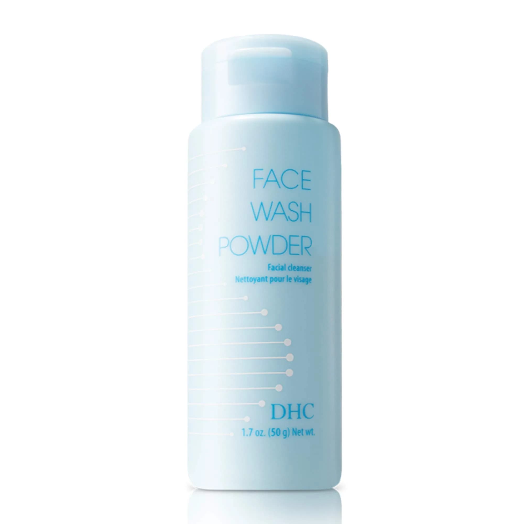 DHC Face Wash Powder Enzyme Exfoliating Cleanser 50ml (1.7 oz) | Gentle Daily Cleanser for All Skin Types — 50ml