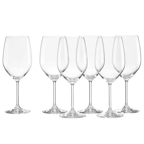 Lenox Tuscany Classics White Wine Glass Set, 6 Pack, 21 oz | Elegant European Glassware thumbnail 1