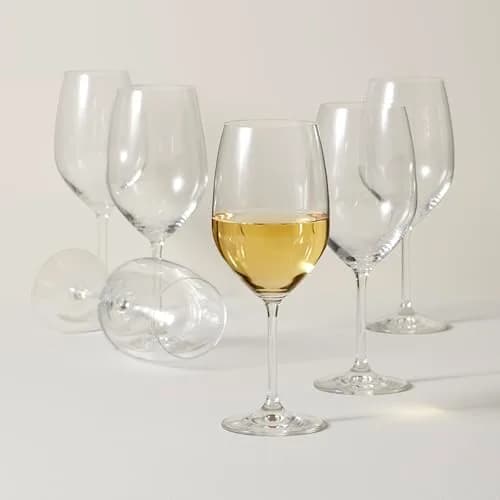 Lenox Tuscany Classics White Wine Glass Set, 6 Pack, 21 oz | Elegant European Glassware thumbnail 4