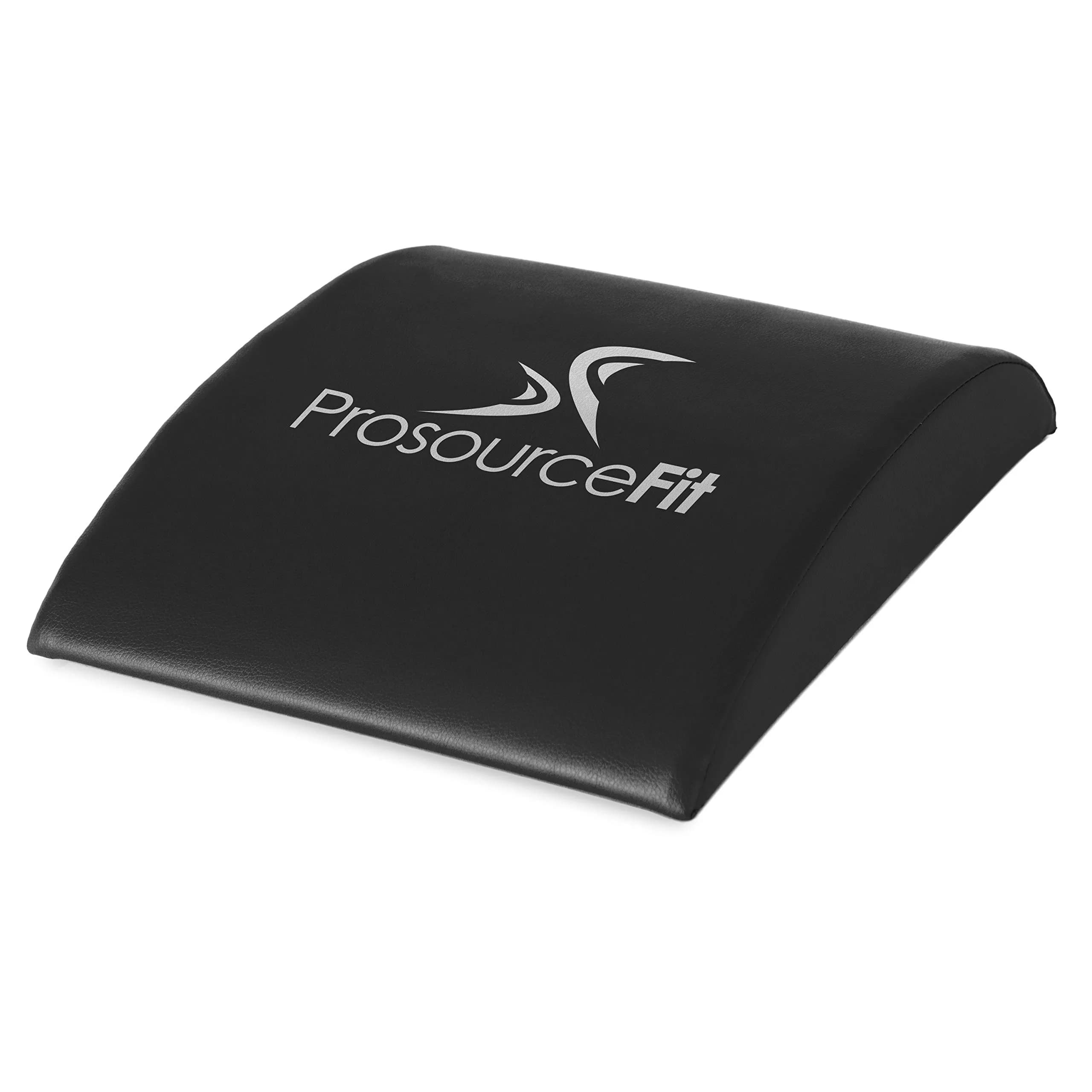 ProsourceFit Black Abdominal Mat 38cm (15") x 30cm (12") x 6.35cm (2.5") | High Density Core Trainer for Workouts - main product image