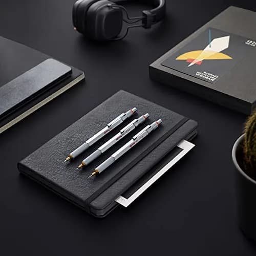 rOtring 800 Mechanical Pencil, 0.7 mm, Silver Metal Barrel | Precision Writing Instrument thumbnail 5