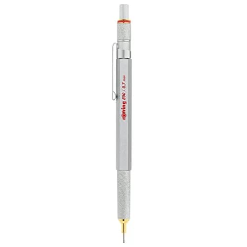 rOtring 800 Mechanical Pencil, 0.7 mm, Silver Metal Barrel | Precision Writing Instrument thumbnail 2