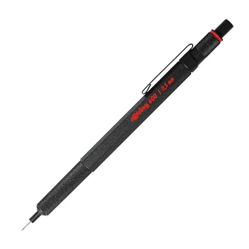 Rotring 600 Mechanical Pencil 0.5mm Black | Precision Drafting & Writing Tool thumbnail 1