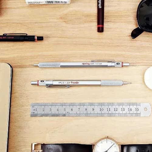 Rotring 600 Mechanical Pencil 0.5mm Black | Precision Drafting & Writing Tool thumbnail 7