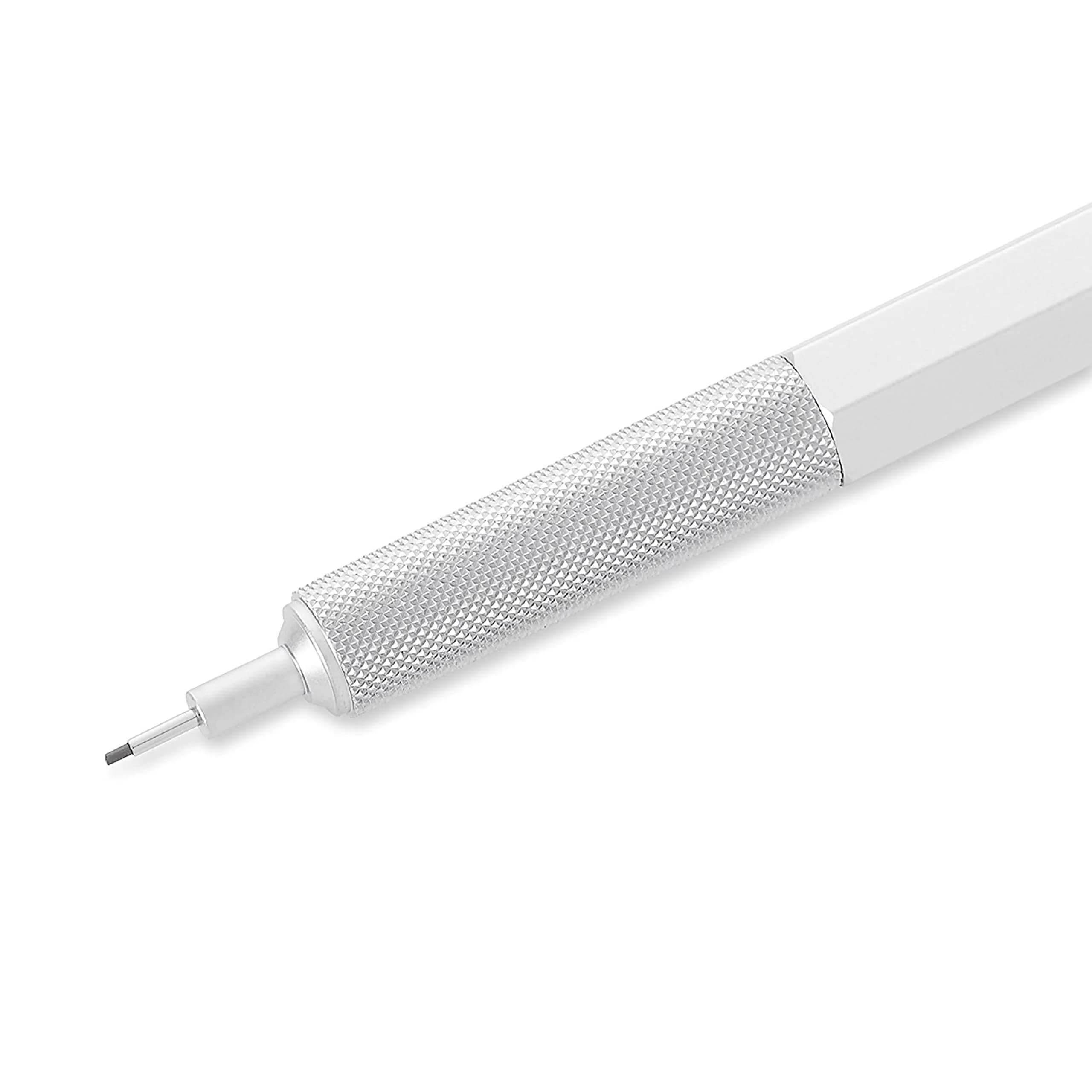 rOtring 600 Mechanical Pencil 0.7mm Silver Metal Barrel | Precision Writing Instrument for Technical Drawing - view 2