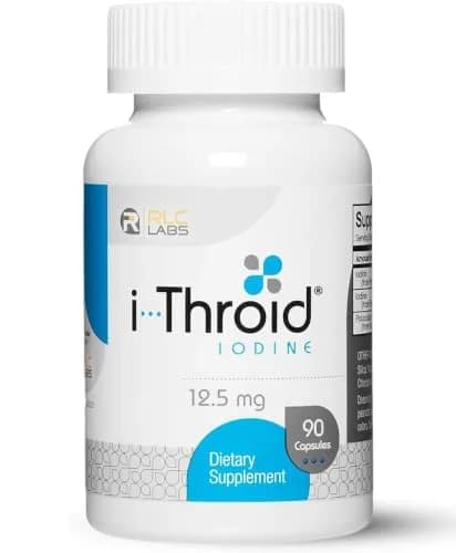 RLC Labs i-Throid 12.5 mg | Thyroid Support for Hypothyroidism thumbnail 1