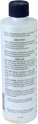 SpaChoice 1-Pint Premium Metal Free Water Treatment for Spa & Hot Tub | Prevents Metal Staining & Corrosion thumbnail 2