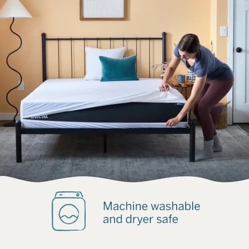 LUCID Waterproof Mattress Encasement Queen Size | 6-Sided Full Protection, Breathable & Quiet thumbnail 7