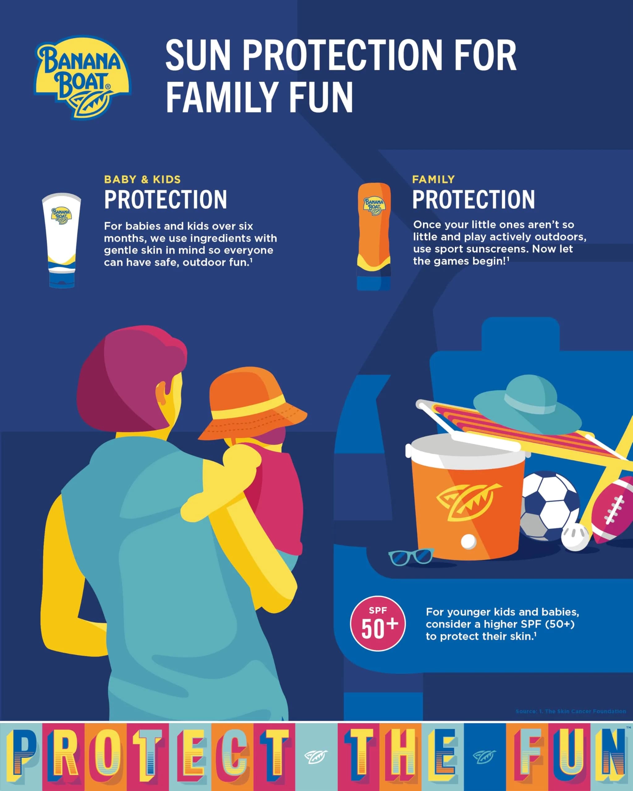 Banana Boat Kids Sport SPF 50 Sunscreen Spray 177ml (6oz) | Tear-Free, Sting-Free Protection thumbnail 4