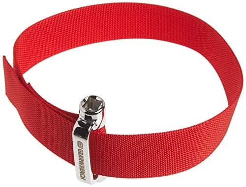 GEARWRENCH Heavy-Duty Oil Filter Strap Wrench 3/8" & 1/2" Drive | Up to 9" Diameter | Heavy Duty Nylon & Forged Steel thumbnail 1