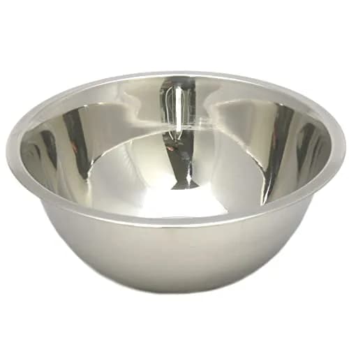 Chef Craft Brushed Mixing Bowl 2.5 Quart | Durable Stainless Steel Kitchen Essential thumbnail 1