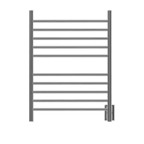 Amba Radiant Straight Hardwired Towel Warmer 4.75in | Polished Stainless Steel, 11.1lb, 10 Crossbars, Heats Horizontal & Vertical thumbnail 1