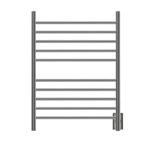 Amba Radiant Straight Hardwired Towel Warmer 4.75in | Polished Stainless Steel, 11.1lb, 10 Crossbars, Heats Horizontal & Vertical thumbnail 5