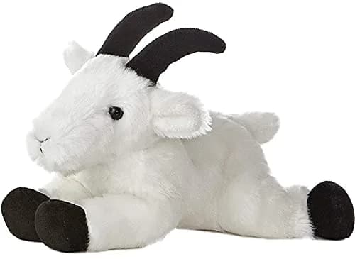 Aurora Rocky Mountain Goat Stuffed Animal 20 cm (8 Inches) | Soft, Cuddly, and Safe for All Ages thumbnail 1