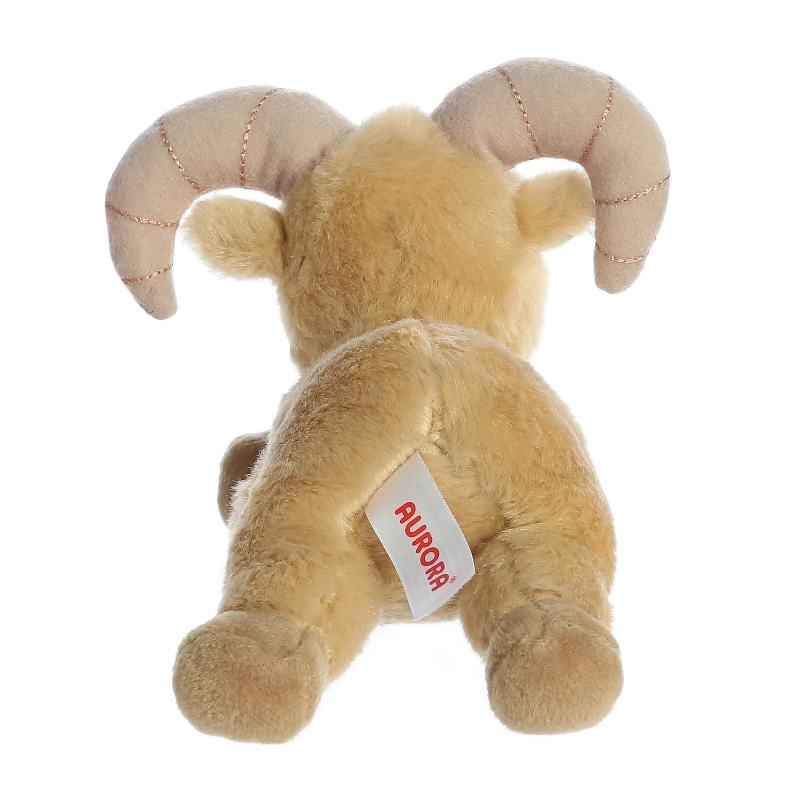 Aurora Mini Flopsie Big Horn Sheep Plush Toy | Adorable Stuffed Animal for Kids - view 3