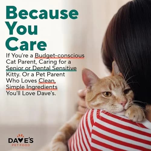 Dave's Pet Food Grain Free Canned Cat Food, Turkey & Giblets Pate, 12.5 oz | High-Protein, Grain-Free Nutrition thumbnail 9