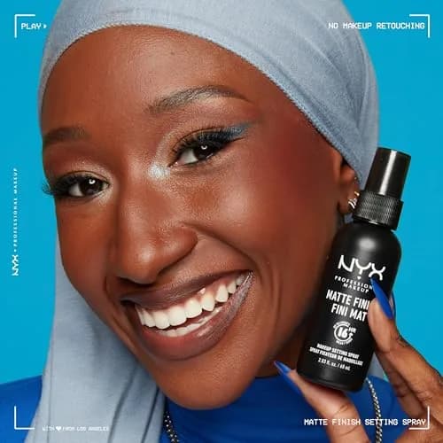 NYX PROFESSIONAL MAKEUP Makeup Setting Spray - Matte Finish, Vegan Formula | Long-Lasting Face Mist for 16HR Wear thumbnail 6