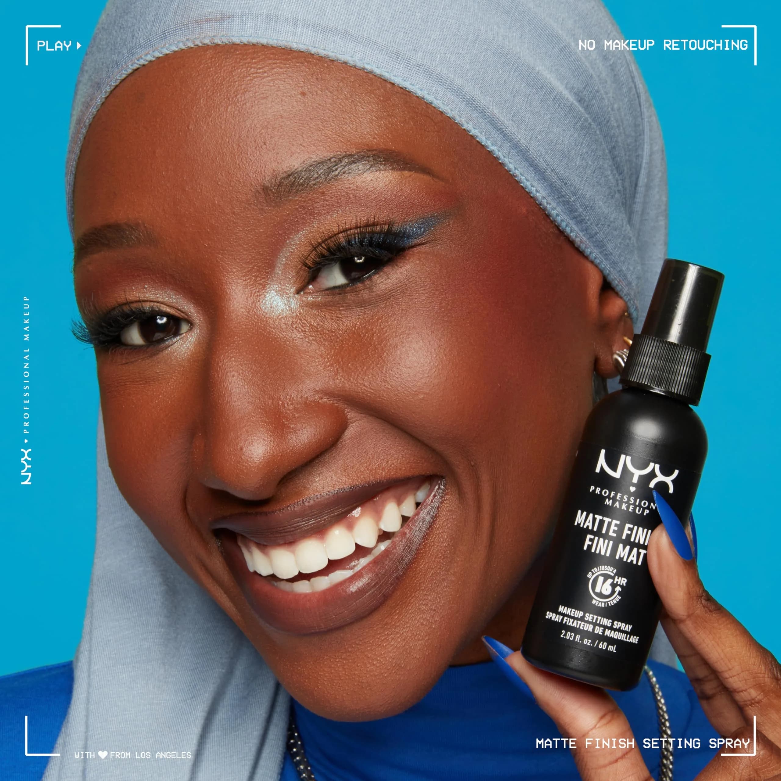 NYX PROFESSIONAL MAKEUP Makeup Setting Spray - Matte Finish, Vegan Formula | Long-Lasting Face Mist for 16HR Wear - view 6
