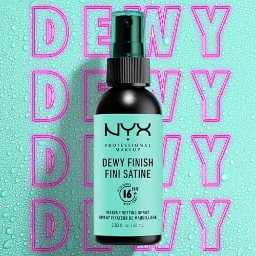 NYX PROFESSIONAL MAKEUP Makeup Setting Spray - Dewy Finish, Vegan Formula | Lightweight Face Mist for 16HR Wear thumbnail 7