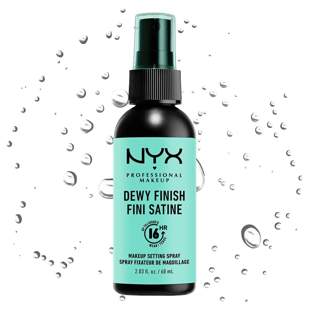NYX PROFESSIONAL MAKEUP Makeup Setting Spray - Dewy Finish, Vegan Formula | Lightweight Face Mist for 16HR Wear - view 8