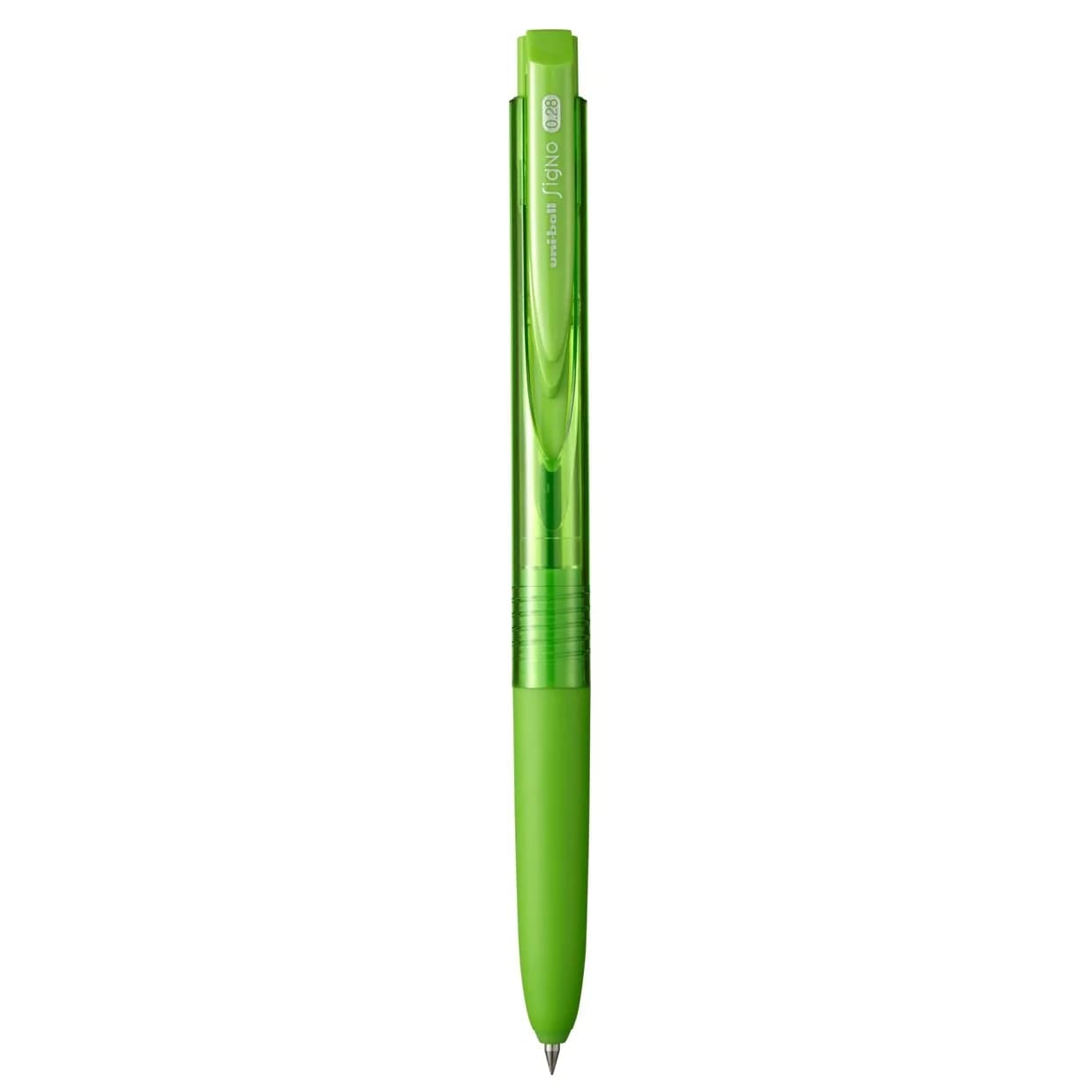 Uni-ball Signo RT1 Ballpoint Pen 0.28mm Green | Smooth Ink Flow for Students & Office — Lime Green