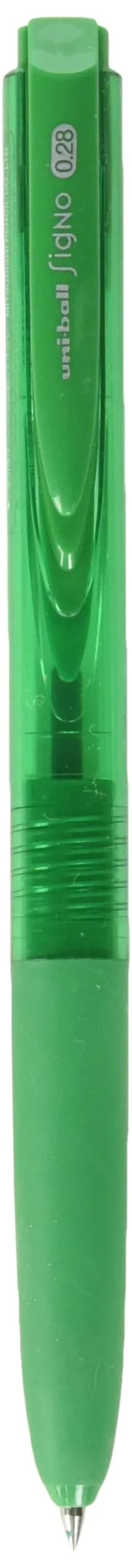 Uni-ball Signo RT1 Ballpoint Pen 0.28mm Green | Smooth Ink Flow for Students & Office - main product image