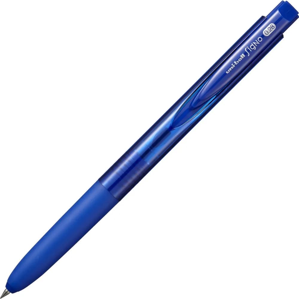 Uni-ball Signo RT1 Ballpoint Pen 0.28mm Green | Smooth Ink Flow for Students & Office — Blue