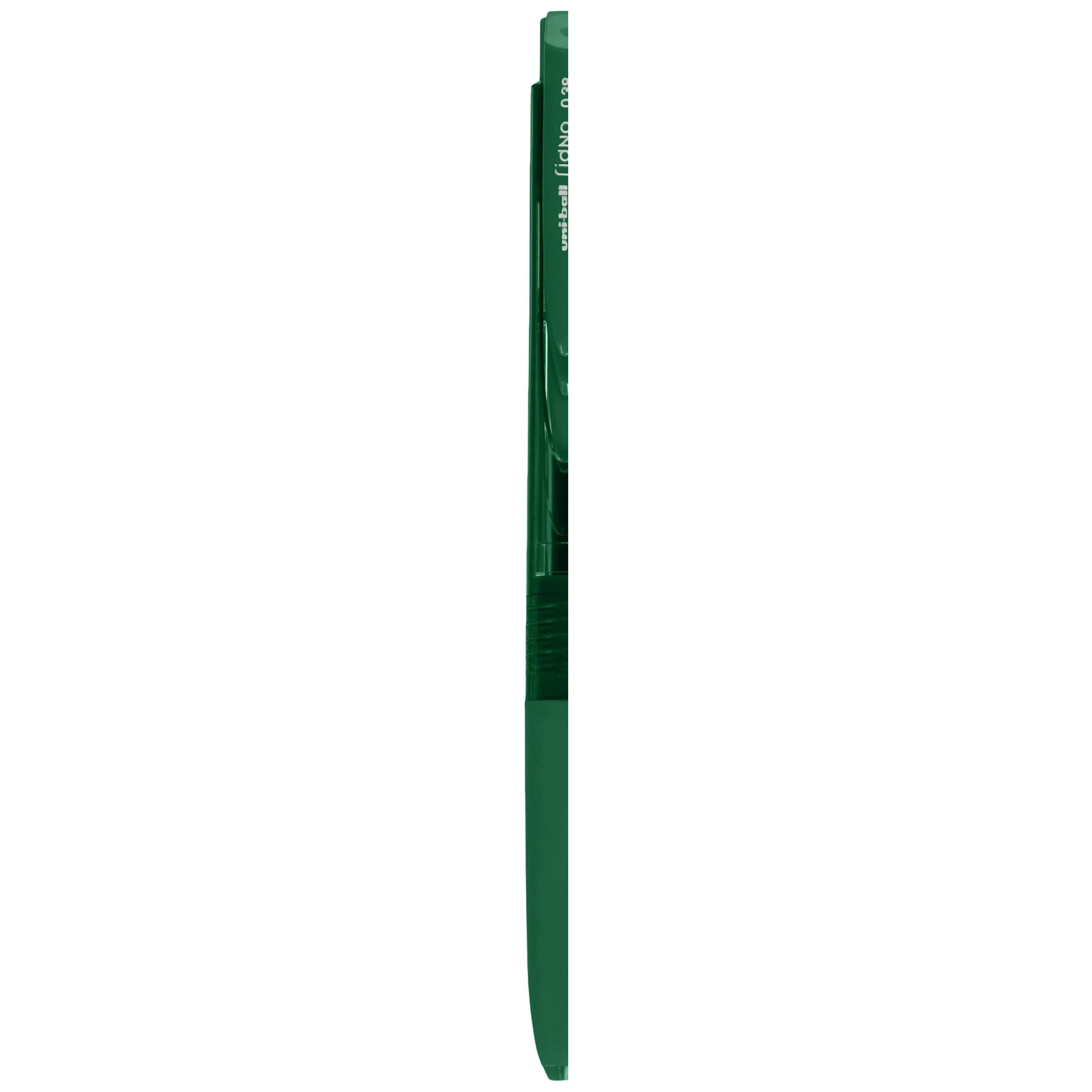 Uni-Ball Signo RT1 0.38mm Ballpoint Pen - Vibrant Green Ink for Smooth Writing thumbnail 2