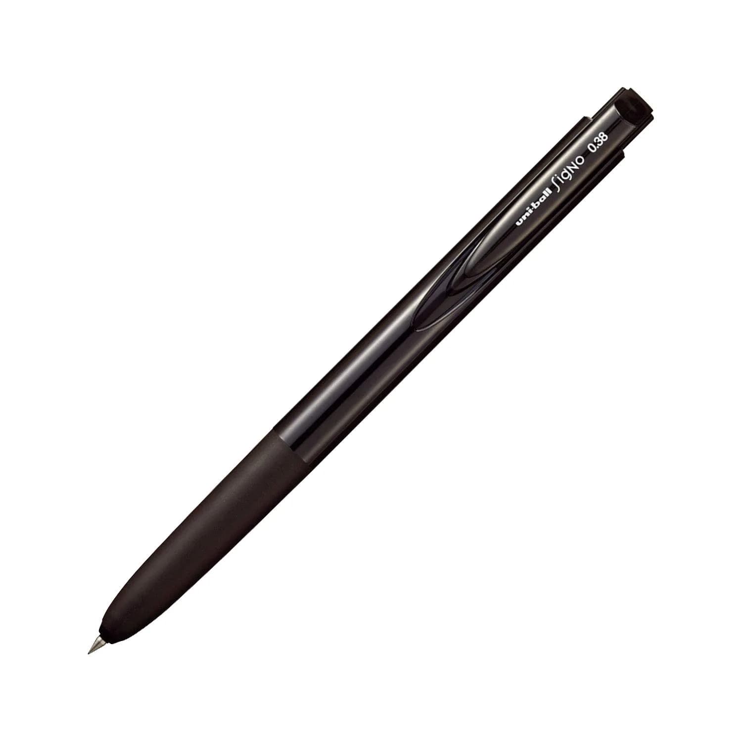 uni Ball Signo Knock RT1 Ballpoint Pen 0.38mm Black | Smooth Ink Flow Writing Instrument - main product image