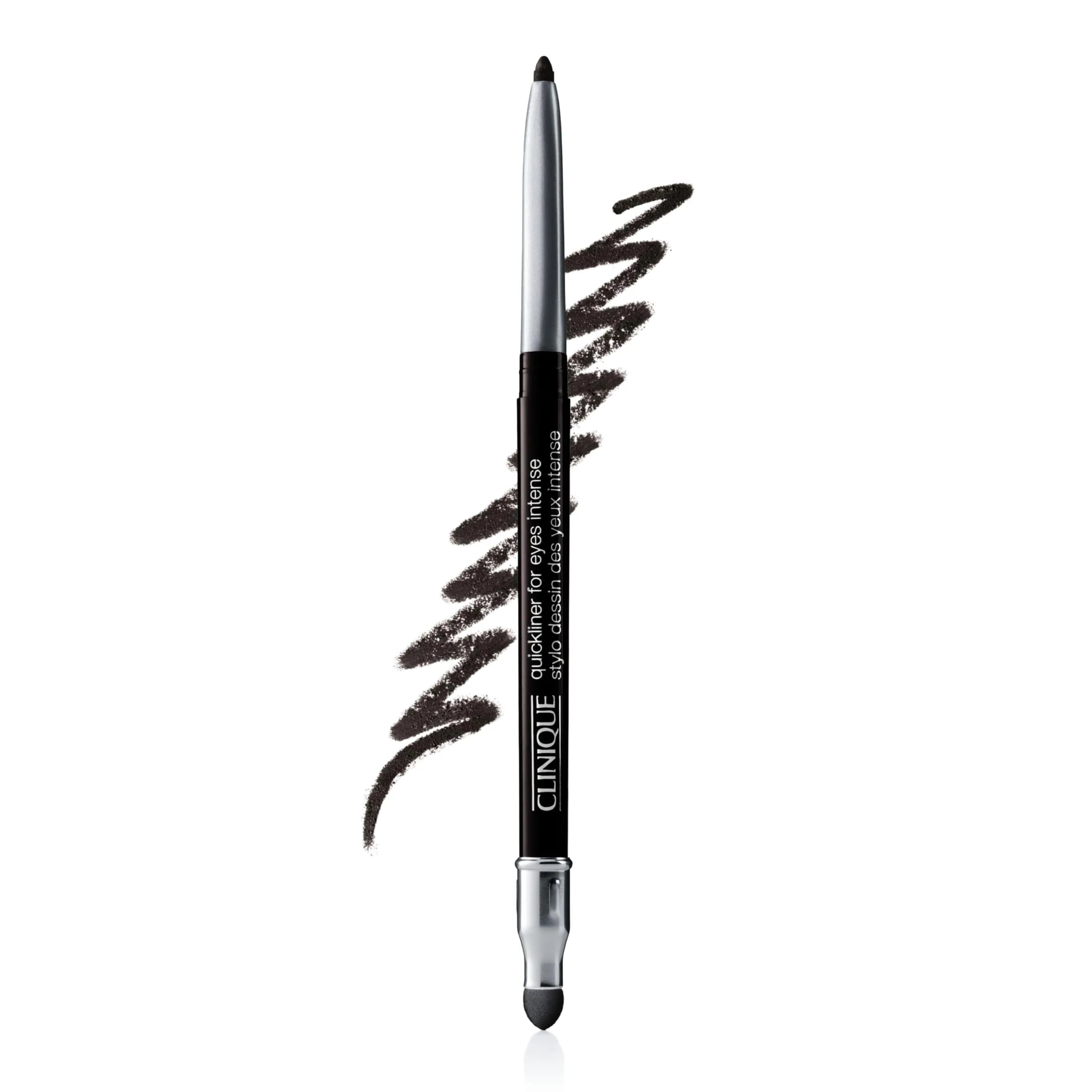 Clinique Quickliner For Eyes Intense Eyeliner Pencil | Water Resistant, Smudge Resistant + Safe For Sensitive Eyes, Intense Ebony - main product image